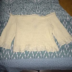 Off the shoulder top